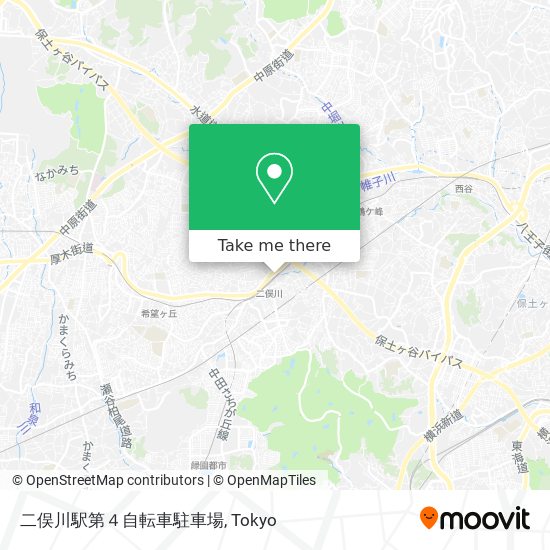 二俣川駅第４自転車駐車場 map