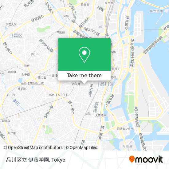 品川区立 伊藤学園 map