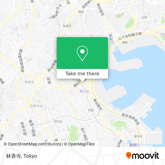林香寺 map