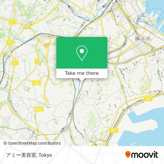 How To Get To アミー美容室 In 横浜市 By Metro Or Bus Moovit