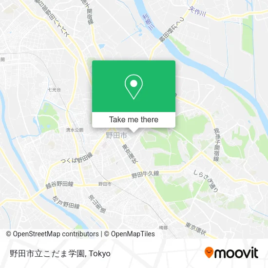 野田市立こだま学園 map
