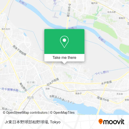 Jr東日本野球部柏野球場 map