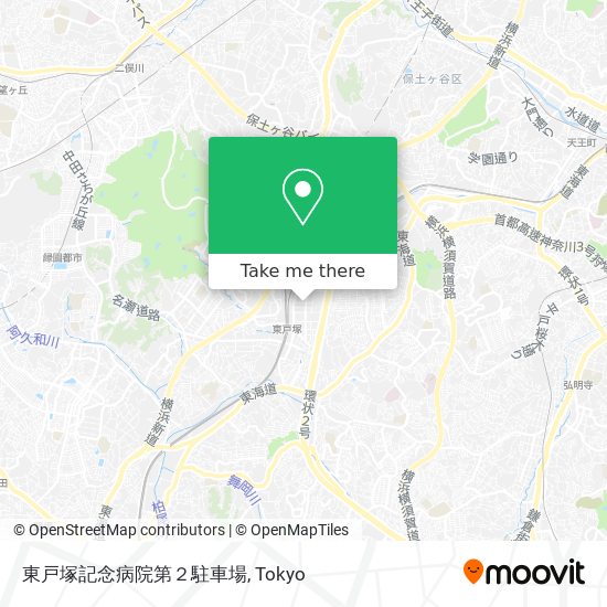 東戸塚記念病院第２駐車場 map