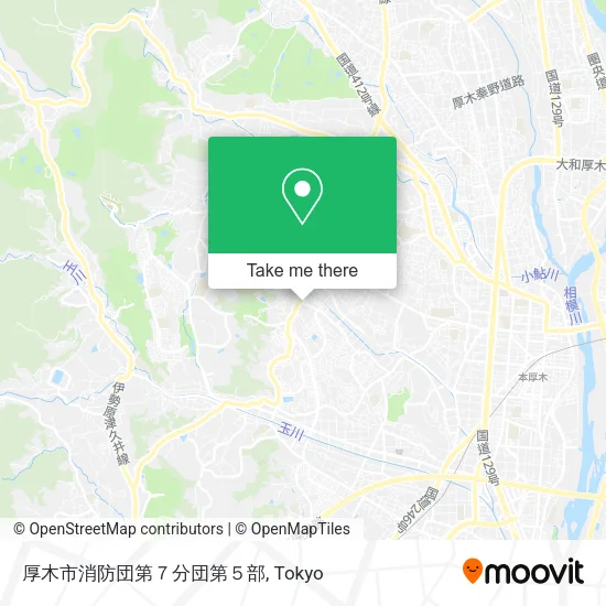 厚木市消防団第７分団第５部 map