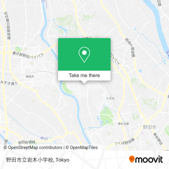 野田市立岩木小学校 map