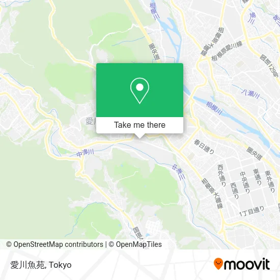愛川魚苑 map
