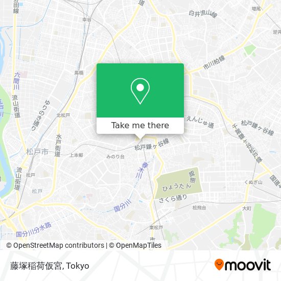 藤塚稲荷仮宮 map