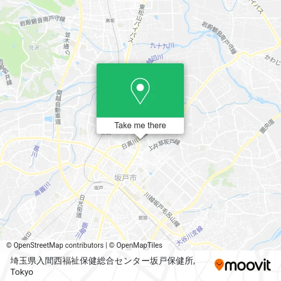 埼玉県入間西福祉保健総合センター坂戸保健所 map
