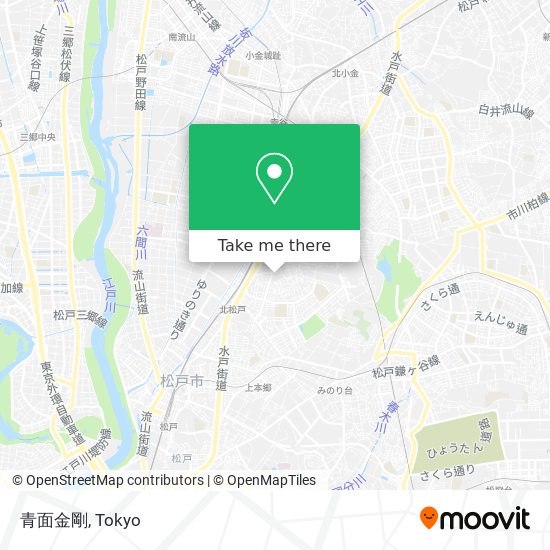 青面金剛 map