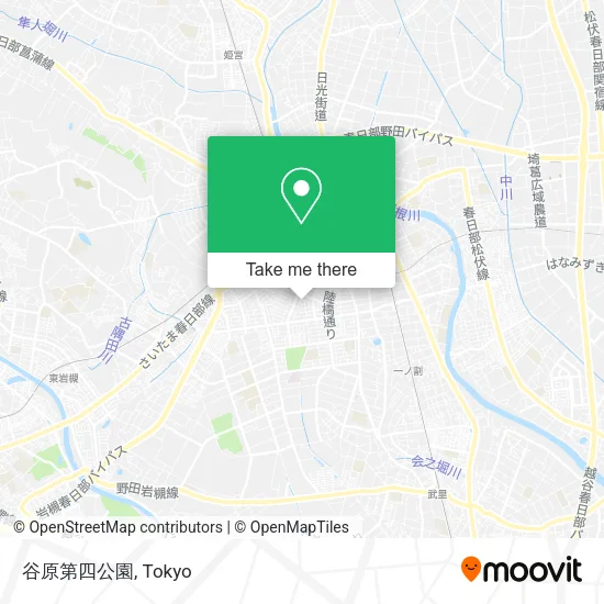 谷原第四公園 map