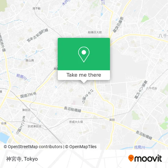 Jinguji map