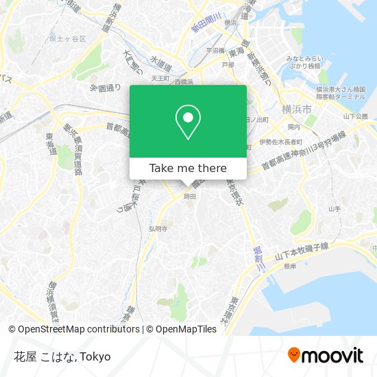 花屋 こはな map