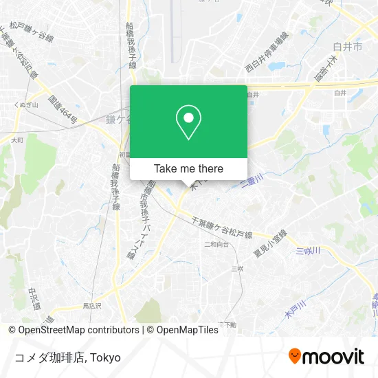 コメダ珈琲店 map