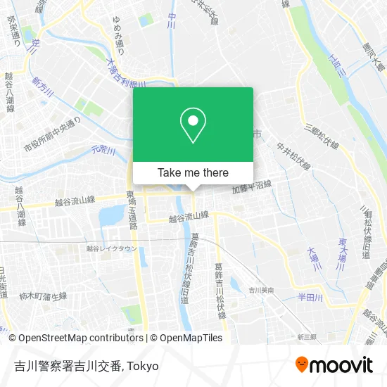 吉川警察署吉川交番 map