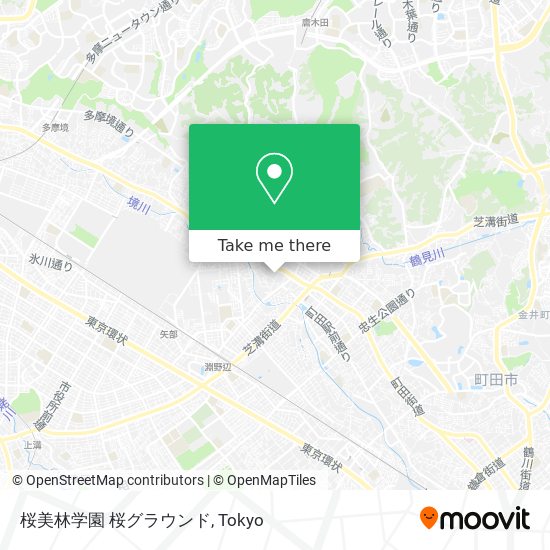 桜美林学園 桜グラウンド map