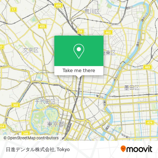 日進デンタル株式会社 map