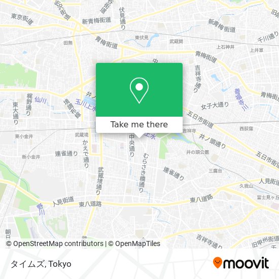 タイムズ map