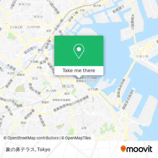象の鼻テラス map
