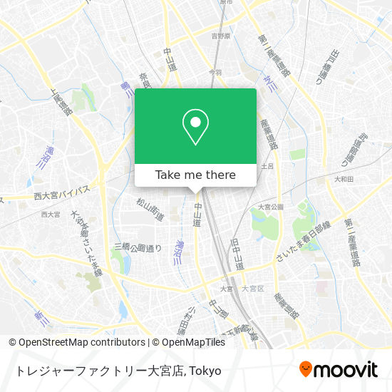 トレジャーファクトリー大宮店 map