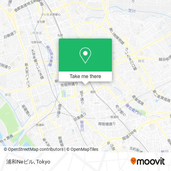 浦和Neビル map