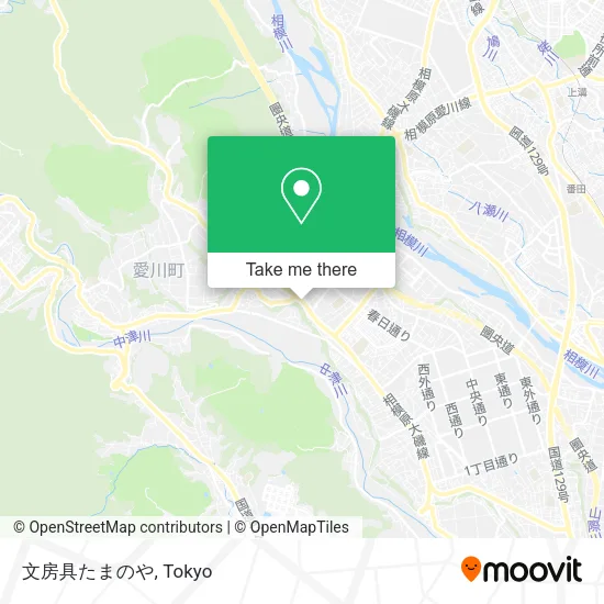 文房具たまのや map