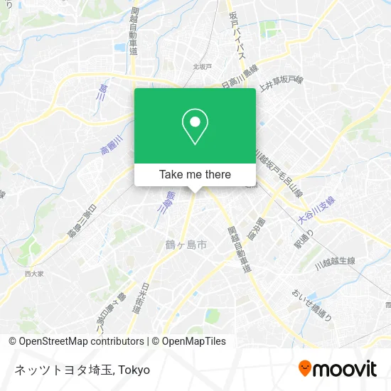 ネッツトヨタ埼玉 map