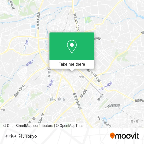 神名神社 map