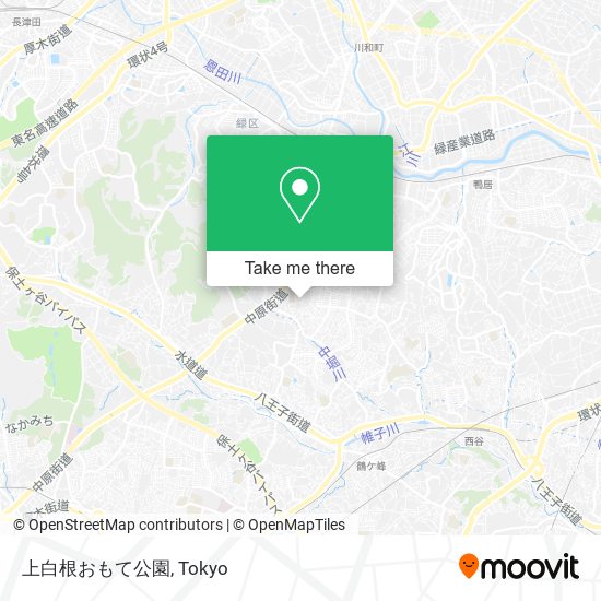 上白根おもて公園 map