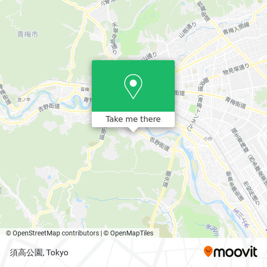 須高公園 map