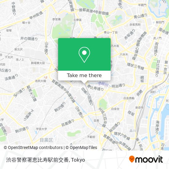 渋谷警察署恵比寿駅前交番 map