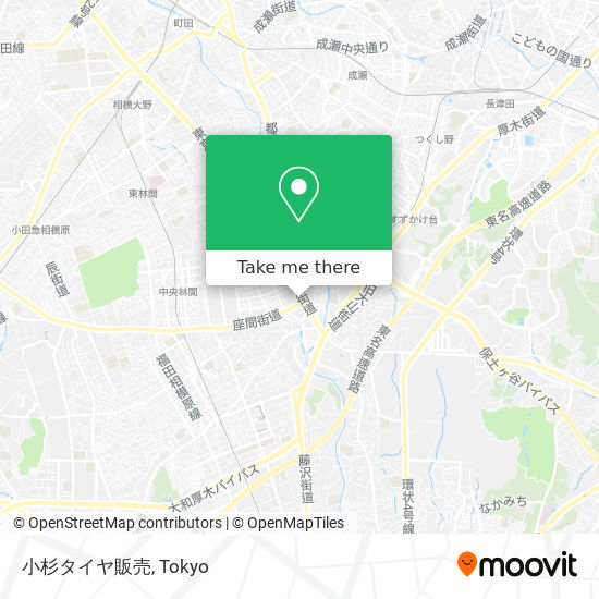 小杉タイヤ販売 map