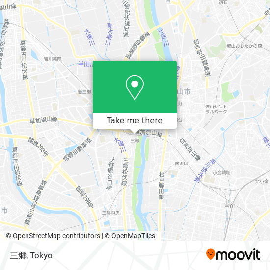 三郷 map