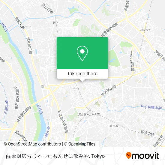 薩摩厨房おじゃったもんせに飲みや map