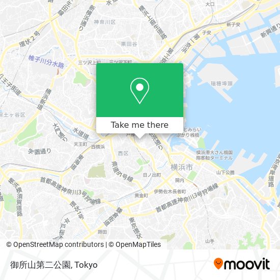 御所山第二公園 map