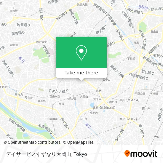 デイサービスすずなり大岡山 map
