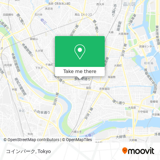 コインパーク map