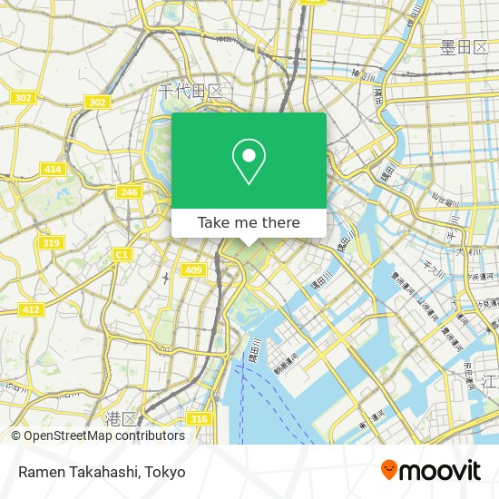 Ramen Takahashi map