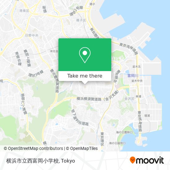 横浜市立西富岡小学校 map