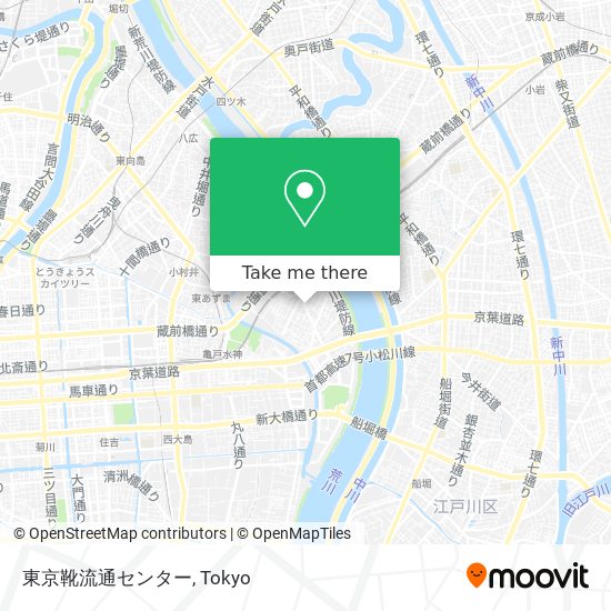 東京靴流通センター map