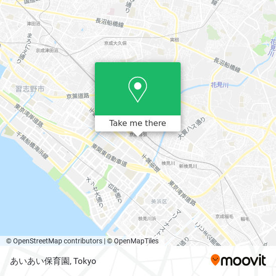 あいあい保育園 map