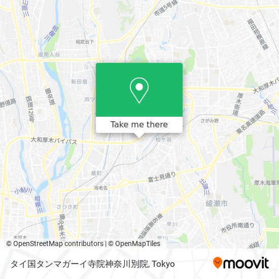 タイ国タンマガーイ寺院神奈川別院 map