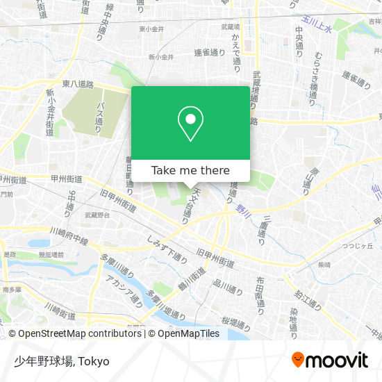 少年野球場 map