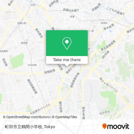 町田市立鶴間小学校 map