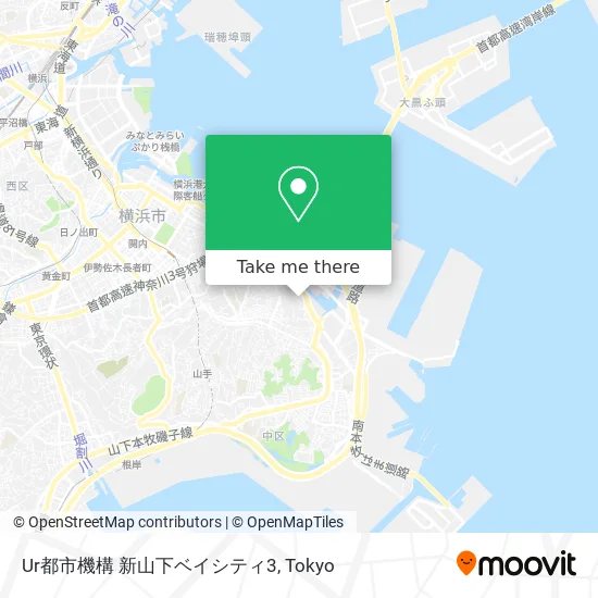 Ur都市機構 新山下ベイシティ3 map