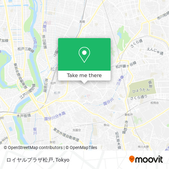 ロイヤルプラザ松戸 map