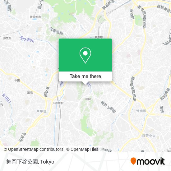 舞岡下谷公園 map