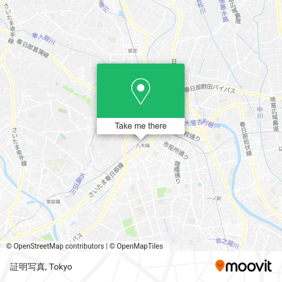 証明写真 map