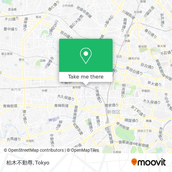 柏木不動尊 map