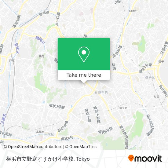 横浜市立野庭すずかけ小学校 map