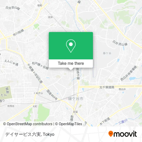 デイサービス六実 map
